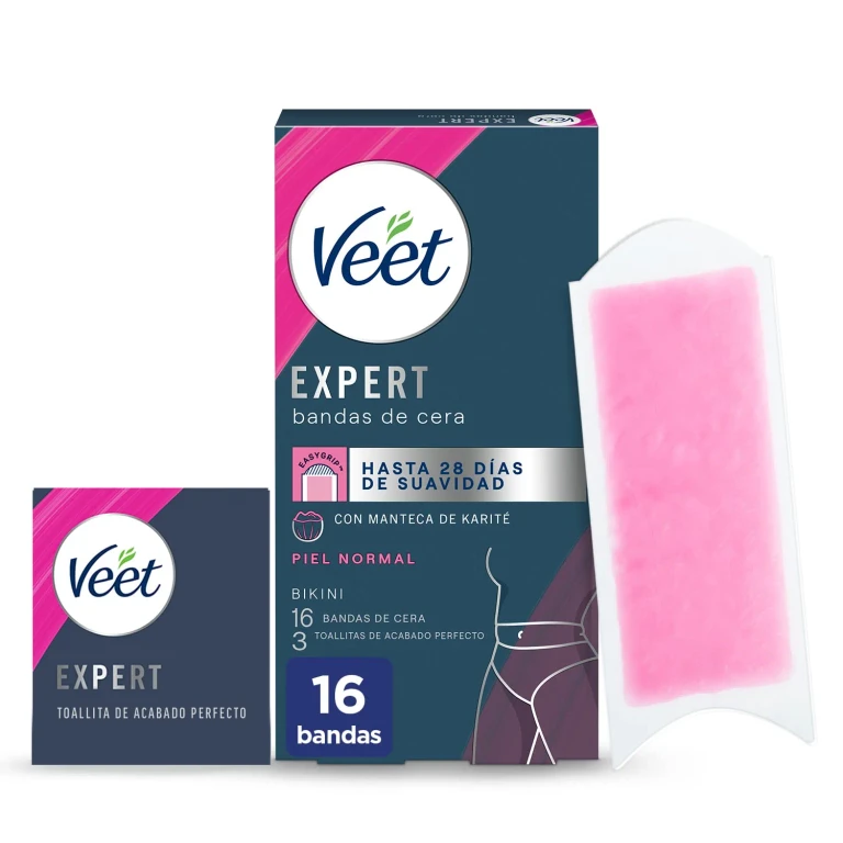Expert Bikini Strips Depilatory Wax Normal Skin 16 U
