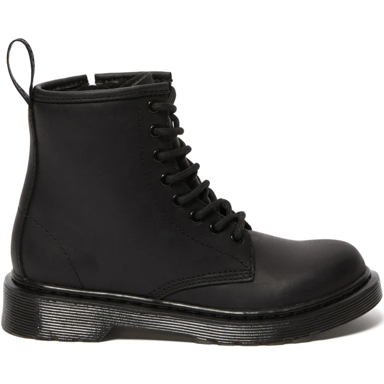 1460 Serena Leather Faux Fur Lined Boots - Kids