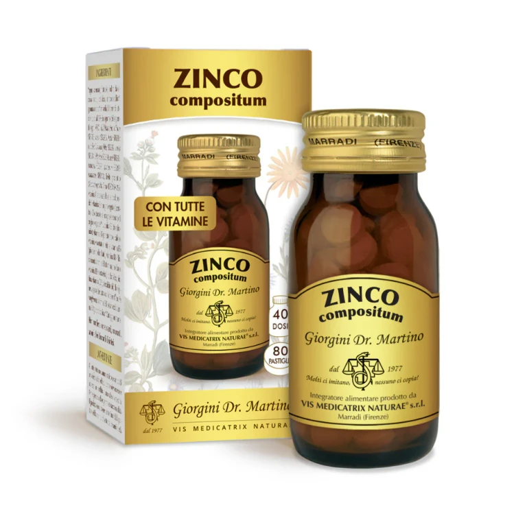 Zinc Compositum 80 tablets 500 mg - 40 gr