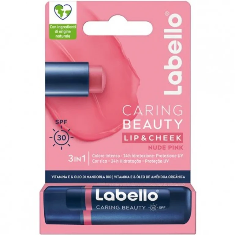Label Label Caring Beauty 3In1 Spf30 Vitamin E & Almond Oil Organic Nude Pink