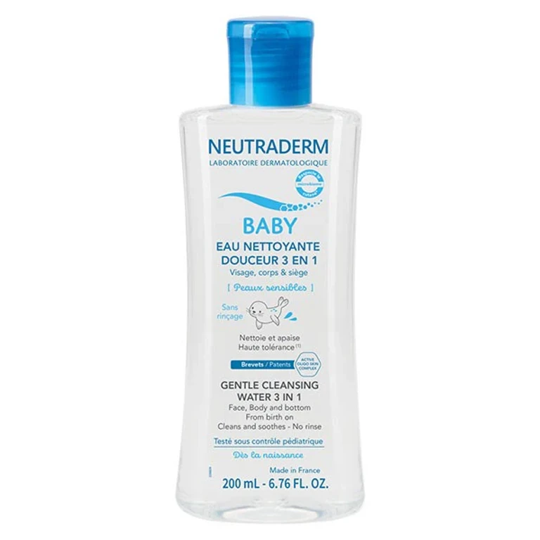 Baby Cleansing Water Softness 3 in 1 Sensitive Skin 200ml