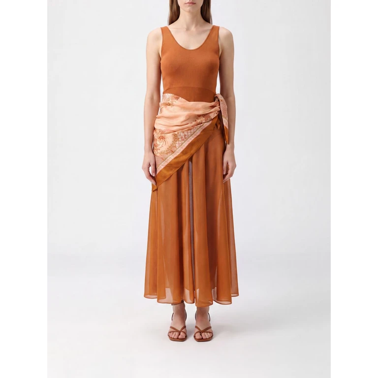 Dress Woman color Brown (7374DSS261TAPT)