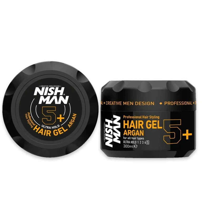 Hair gel Nishman ultra hold with argan oil 300 ml