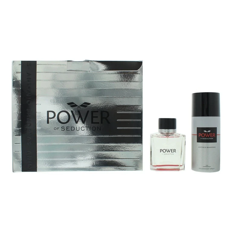Gift Set Antonio Banderas: Power of Seduction Eau De Toilette Men 100 ml + Power of Seduction 24-hour Protection Deodorant Spray Men 150 ml