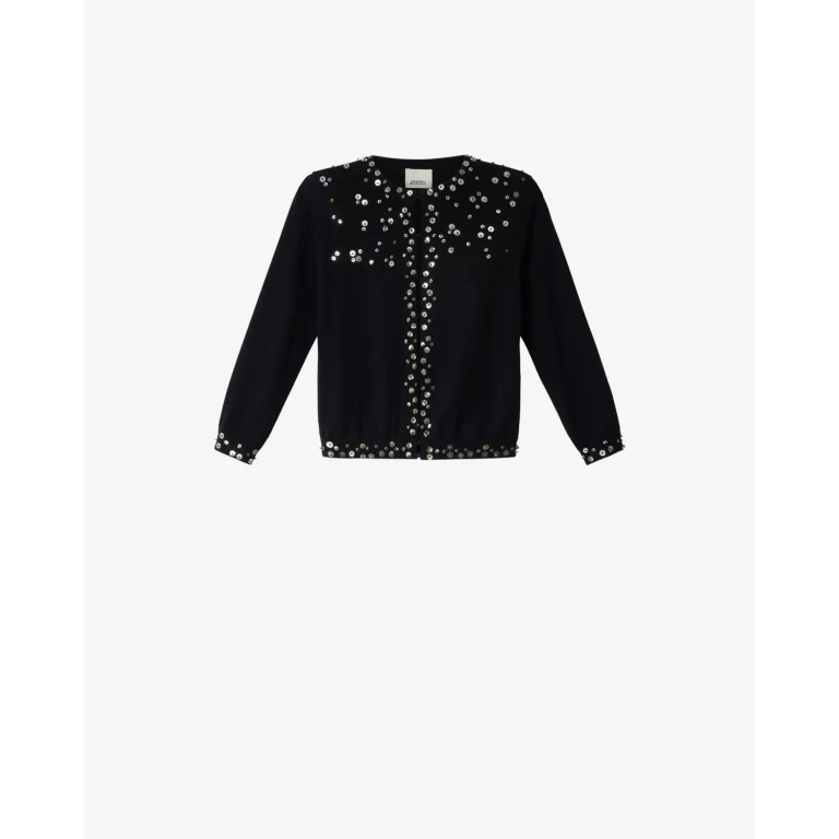 Cardigan Amaria - Femme - Noir - Taille34 - Isabel Marant