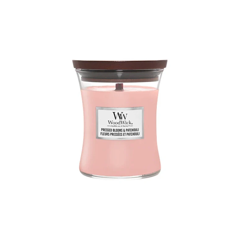 Scented candle medium jar Pressed Blooms & Patchouli 275 g