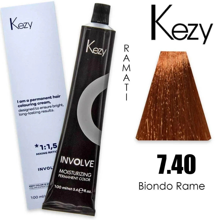 involve color 100 ml copper blonde 7.40