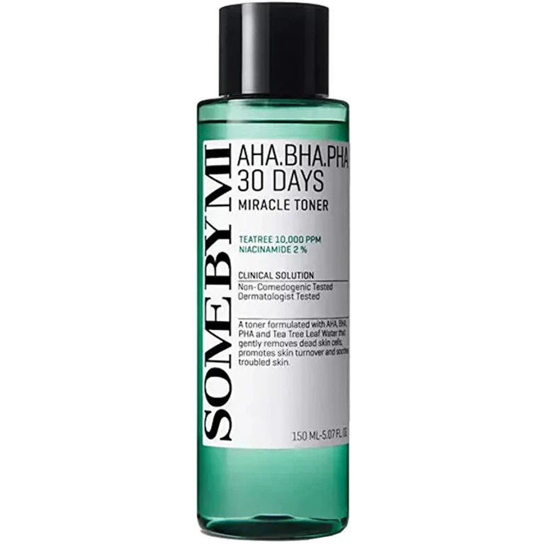 Exfoliating Toner For Skin AHA BHA PHA 30 Days (Miracle Toner) 150 ml