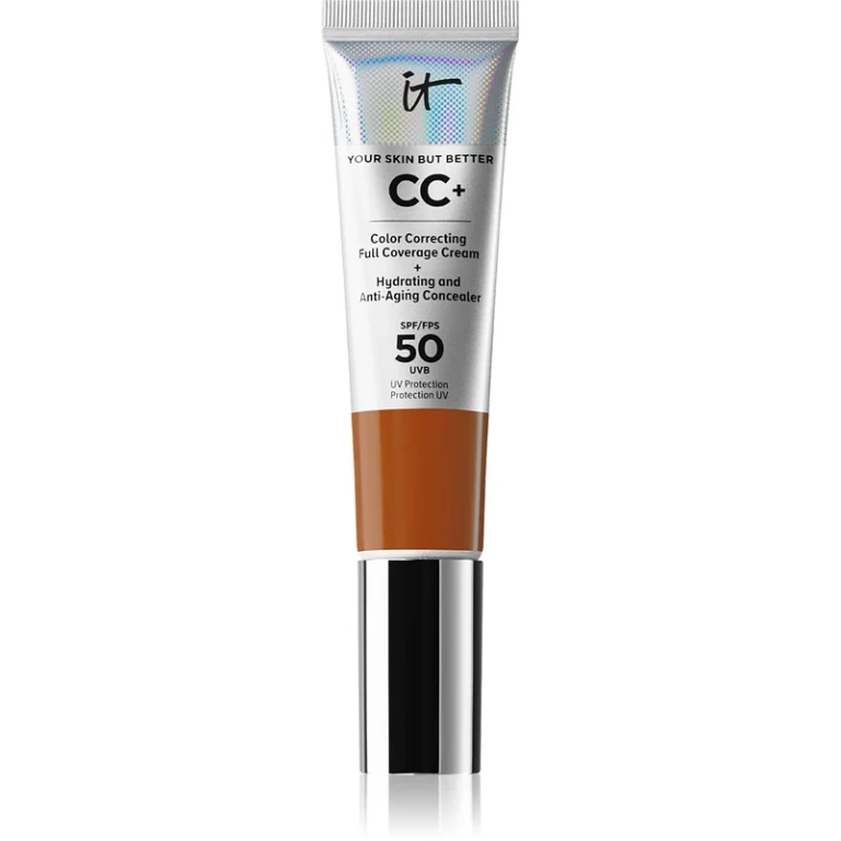 Your Skin But Better CC+ Full Coverage Foundation SPF 50+ for Women Rich Honey 32ml