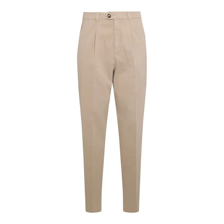 Light Camel Cashmere Blend Trousers