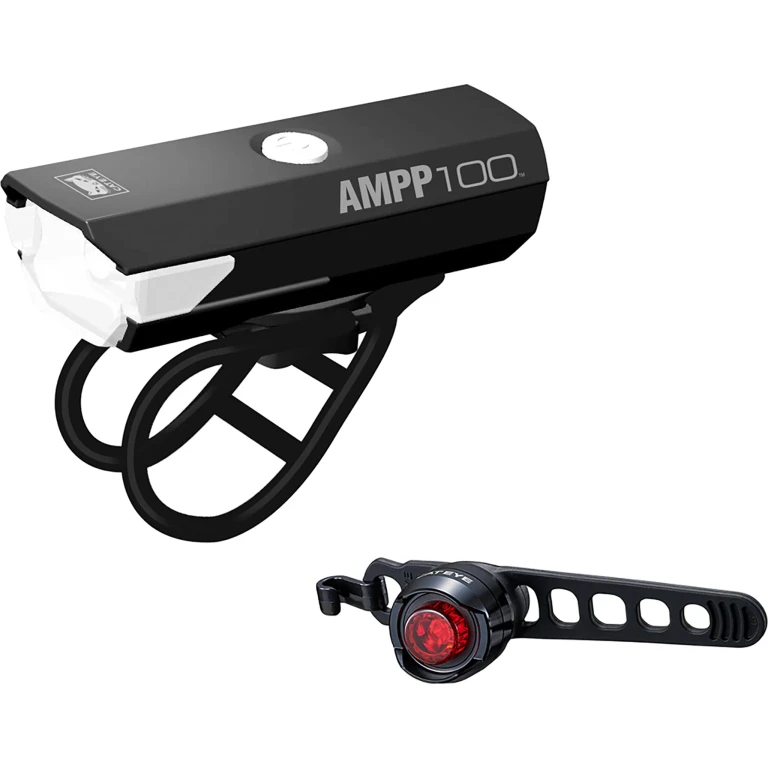 Cat Eye AMPP 100 and Orb Rechargeable Bike Light Kit