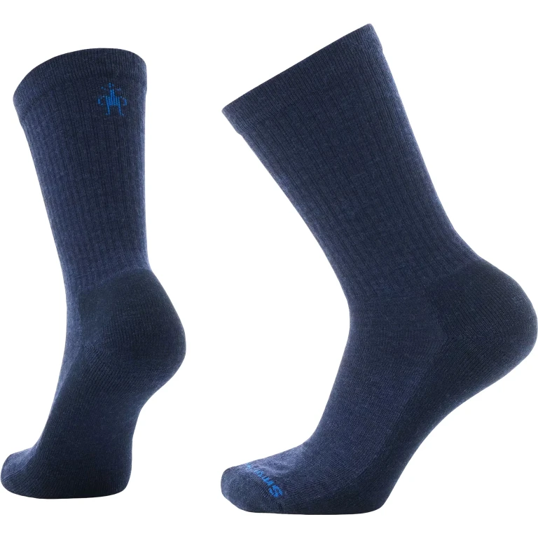 Everyday Solid Rib Crew Socks - Unisex