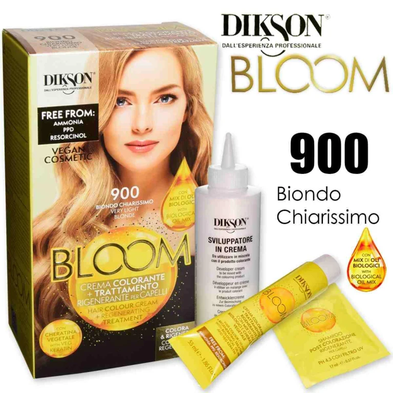 Bloom Coloring Cream With Keratin 900 Very Light Blonde