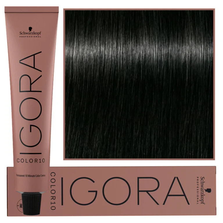 Professional Igora Royal Color Hair Dye 10 Minutes 60ml 3-0 | Dark Natural Blonde