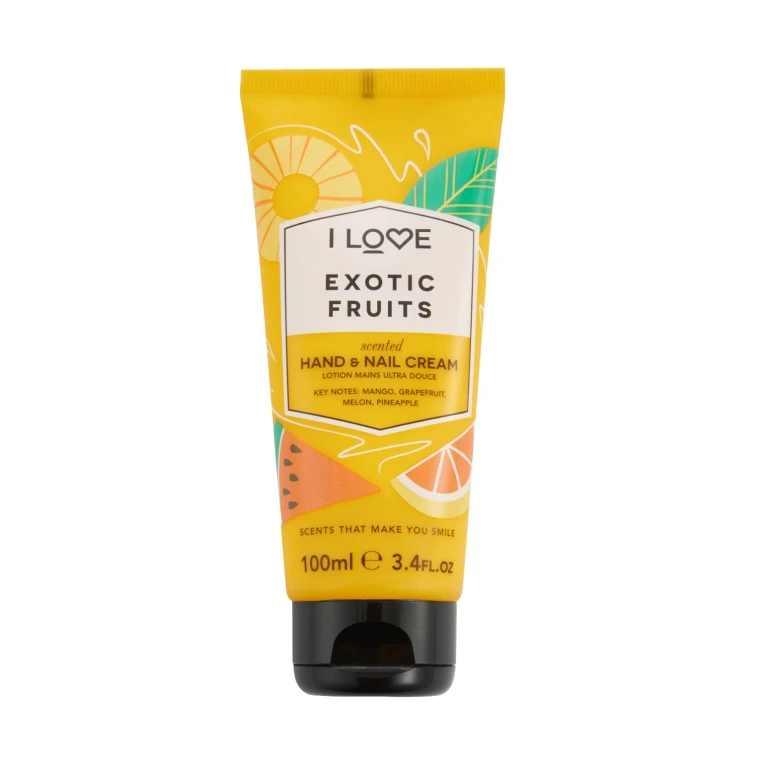 , Signature Collection, Moisturizing, Hand & Nail Cream, Exotic Fruit, 100 ml