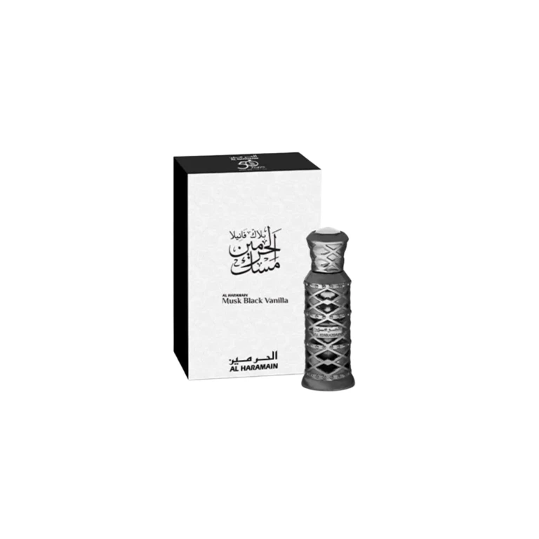 Musk Black Vanilla Perfumed Oil For Women 12 Ml