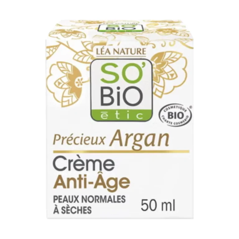 LÉa nature so bio étic Precious Argan - Anti Aging Day Face Cream, 50 ml