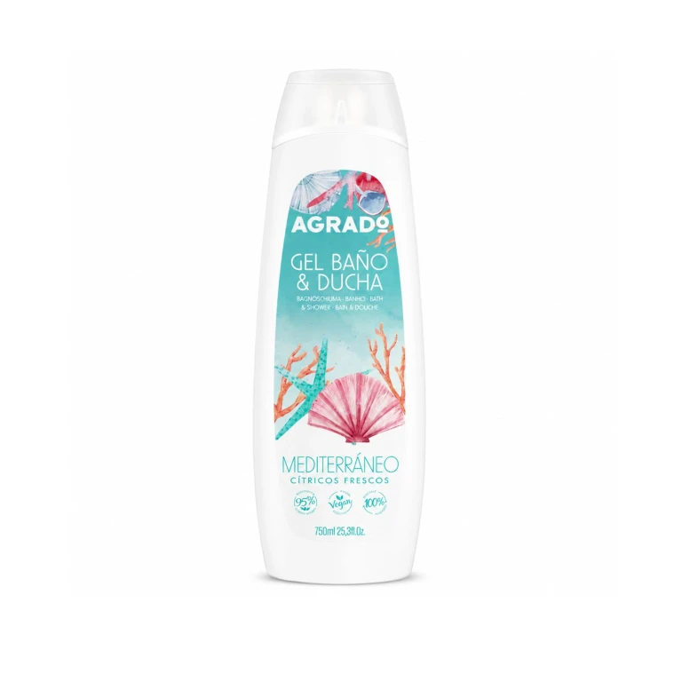 Mediterranean Shower and Bath Gel 750