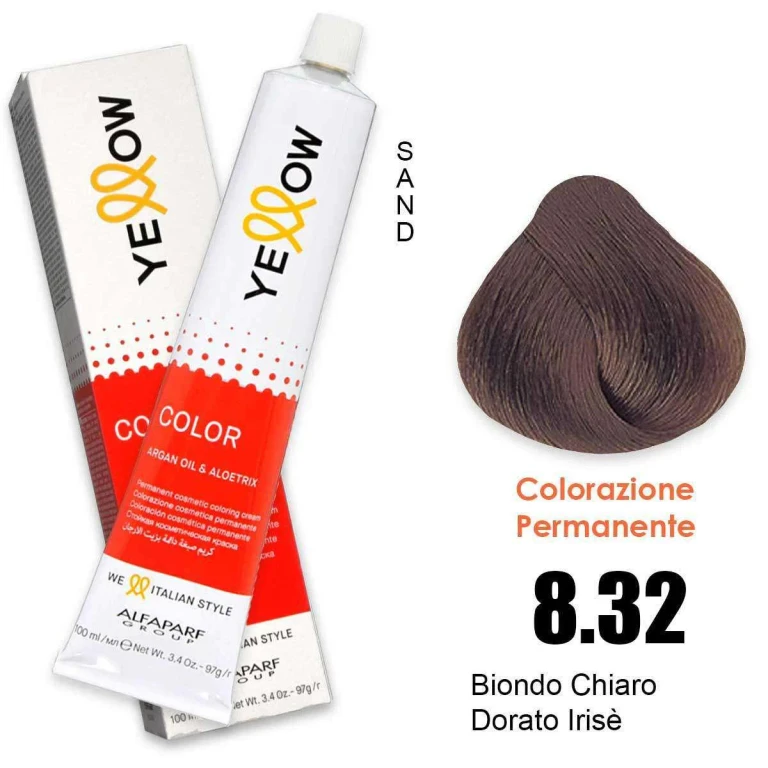 Yellow Color Permanent 8.32 100Ml