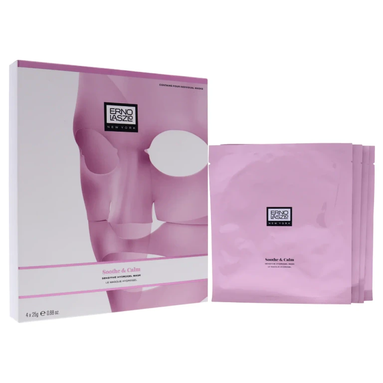 Set Erno Laszlo Sensitive Hydrogel Soothing and Calming Retinol Face Sheet Mask 4 pieces 25 g