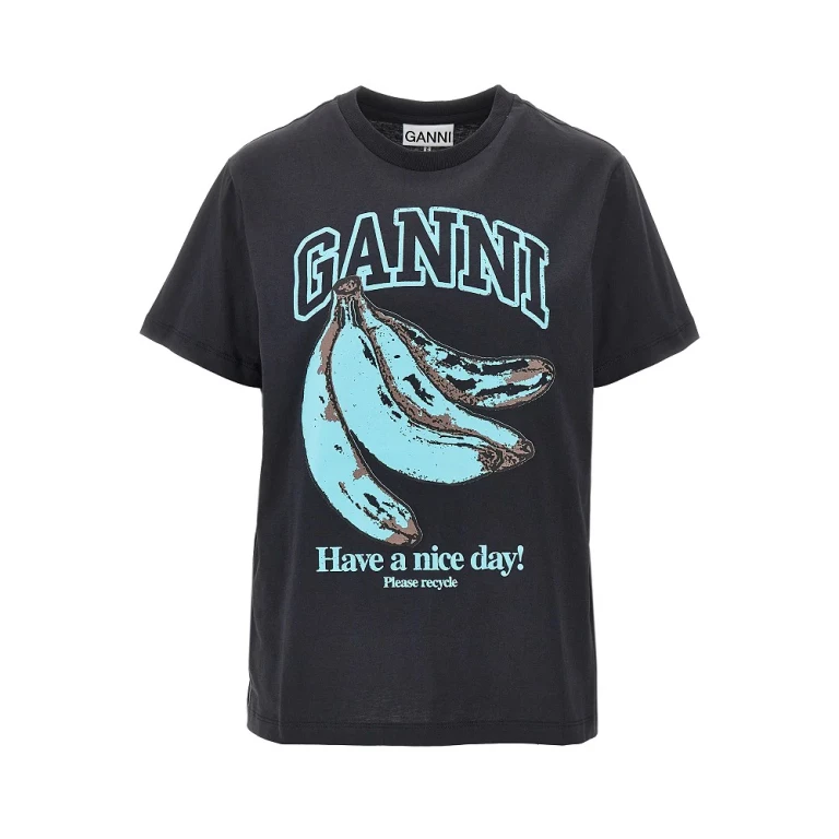 Jersey T-shirt with 'Banana' print Woman XS