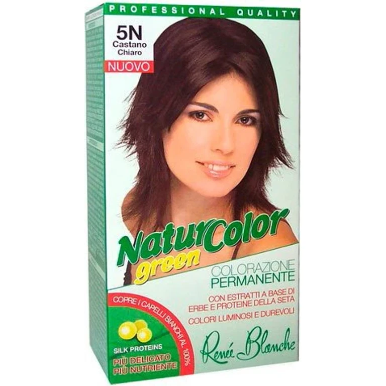 Renee Blanche Haarverf Permanent Coloring Naturale Natur Color Green5 N Lichtbruin