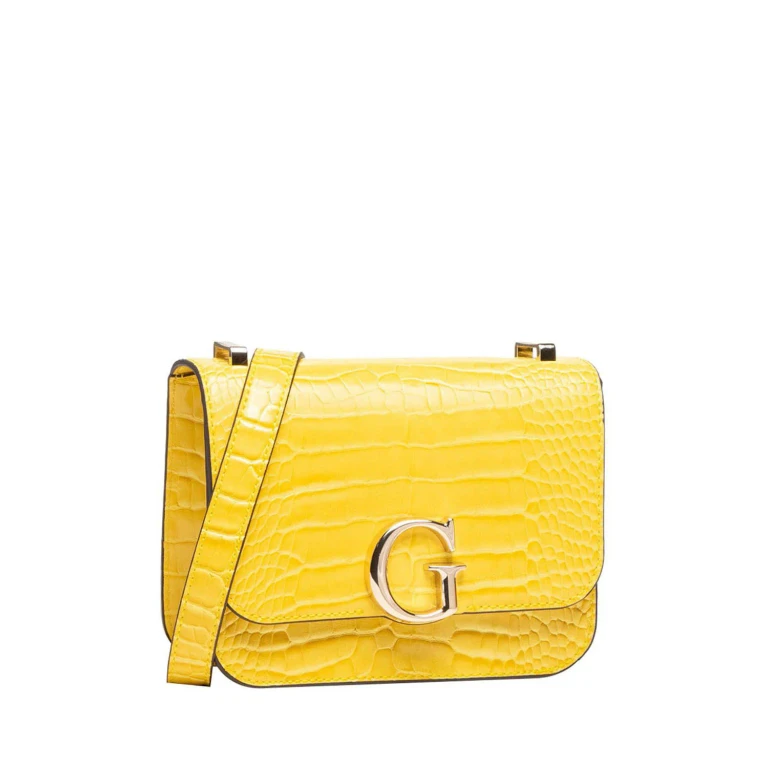 , Corily, Fabric Shoulder Bag, Yellow, 18.5 x 14.5 x 7 cm, Women's