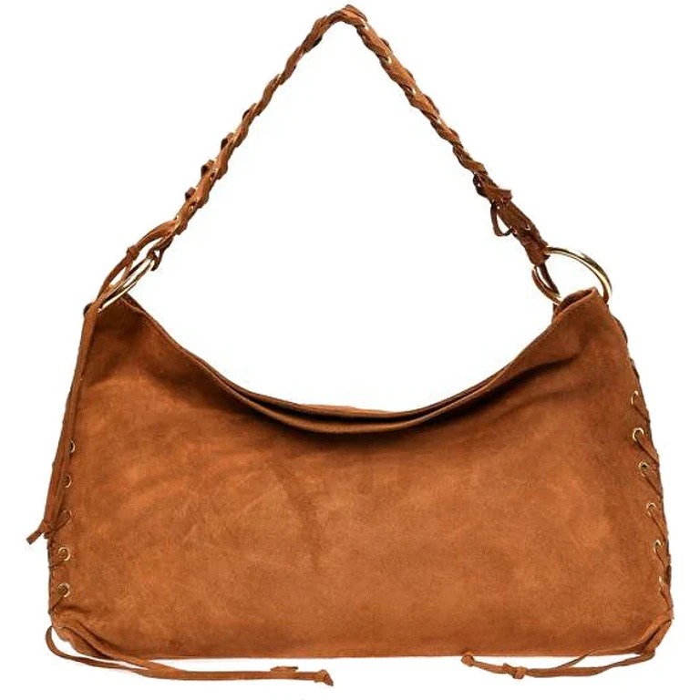 Women's Cognac Leather Handbag