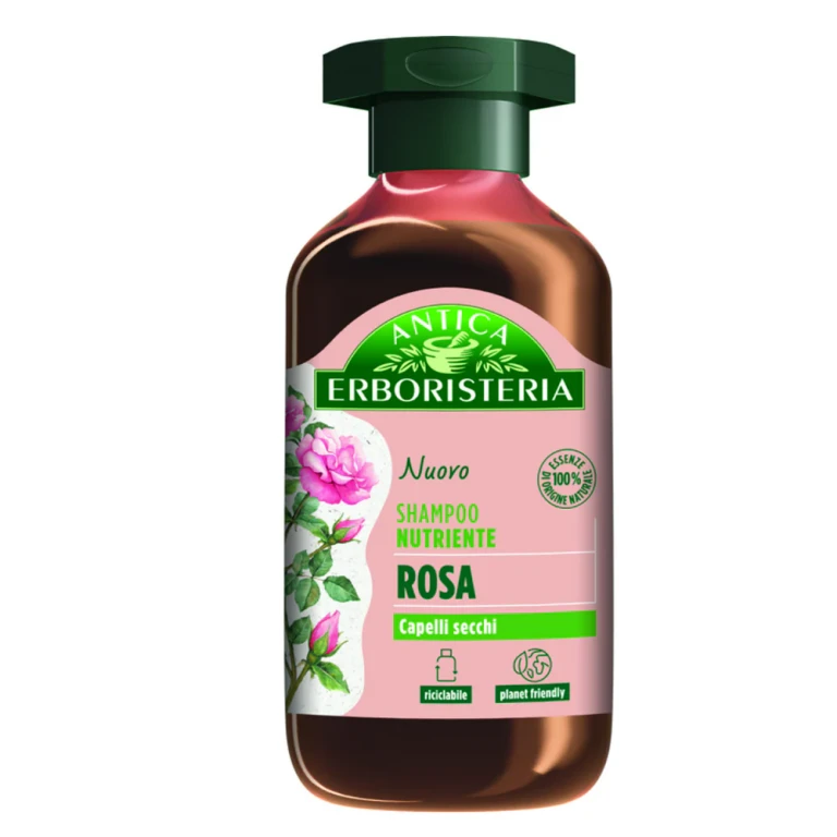 Nourishing rose shampoo for dry hair 250 ml
