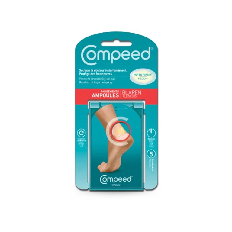 Blister plasters Compeed with medium heels 5 patches