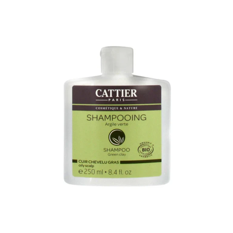 Cattier Organic Green Clay Oily Scalp Shampoo 250ML