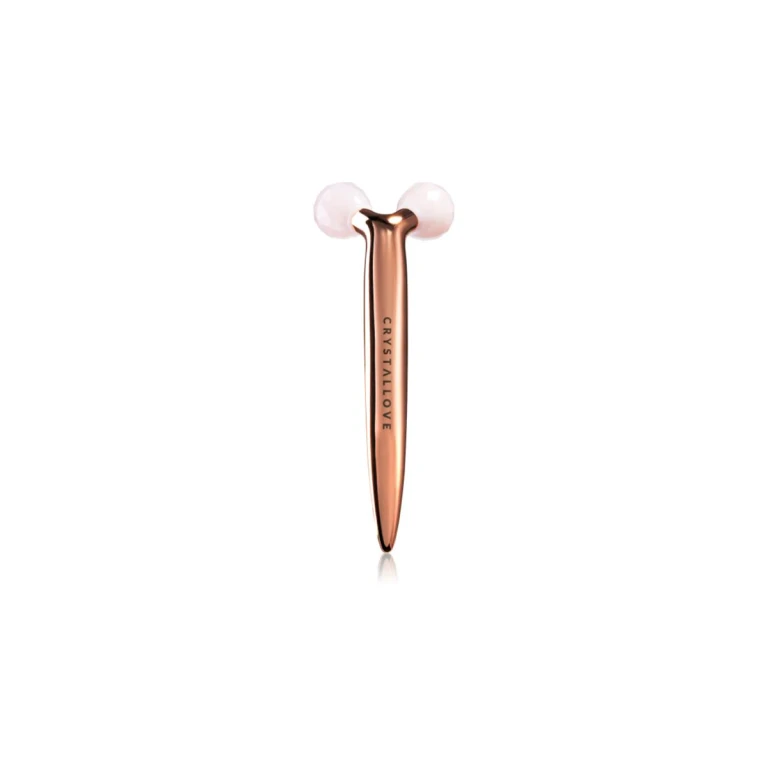 Rose Quartz 3D Lift & Sculpt Facial Roller Massage Tools 1pc
