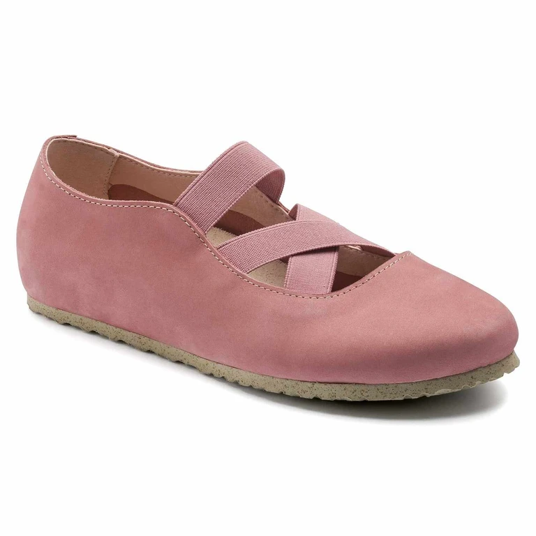 Santa Ana Nubuck Leather Soft Pink