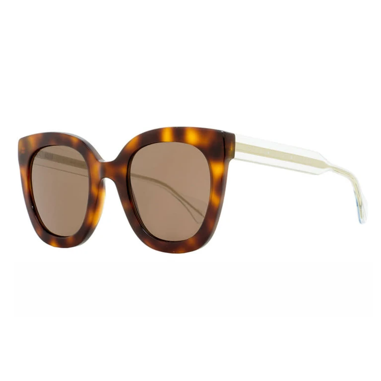 Ladies Brown Square Sunglasses GG0564S 002