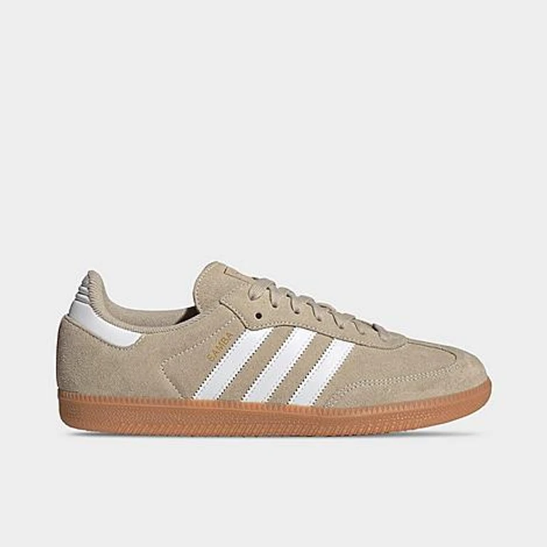 Originals Samba OG Freizeitschuhe in Khaki/Cloud White/Gum