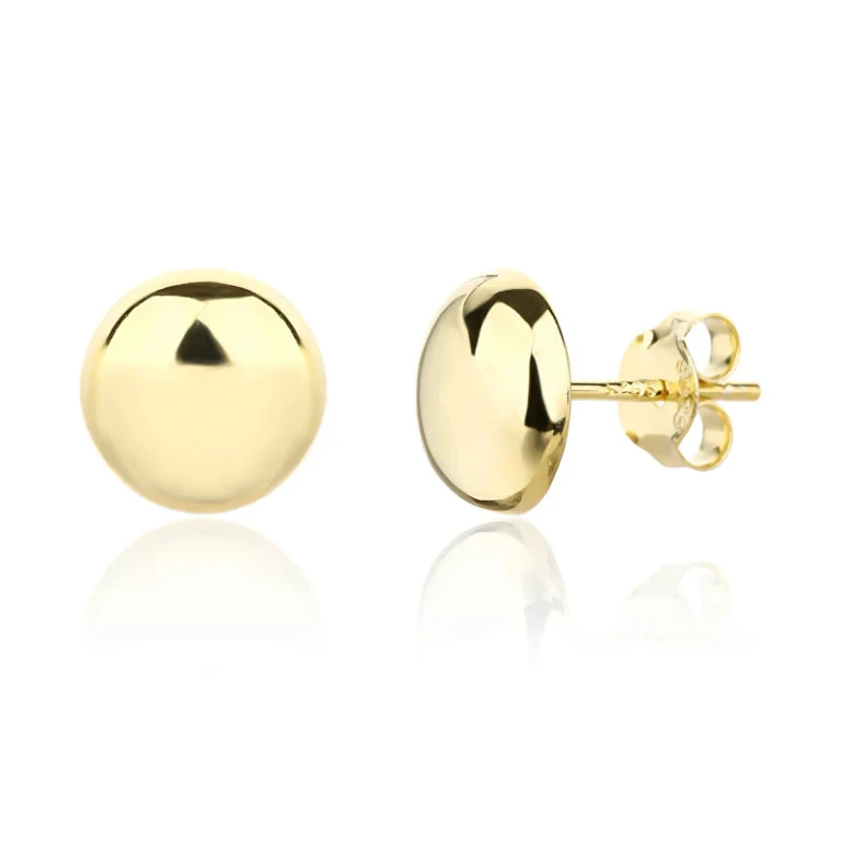 Gold-Plated Stud Earrings Svle3338Xj6Go00