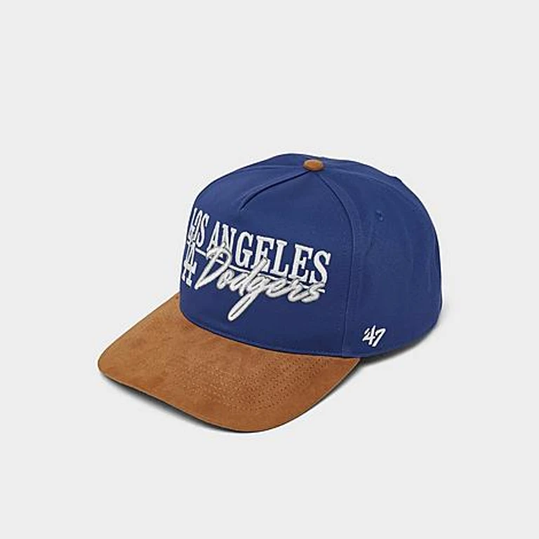'47 Los Angeles Dodgers MLB Scribe Line Hitch Snapback Hat