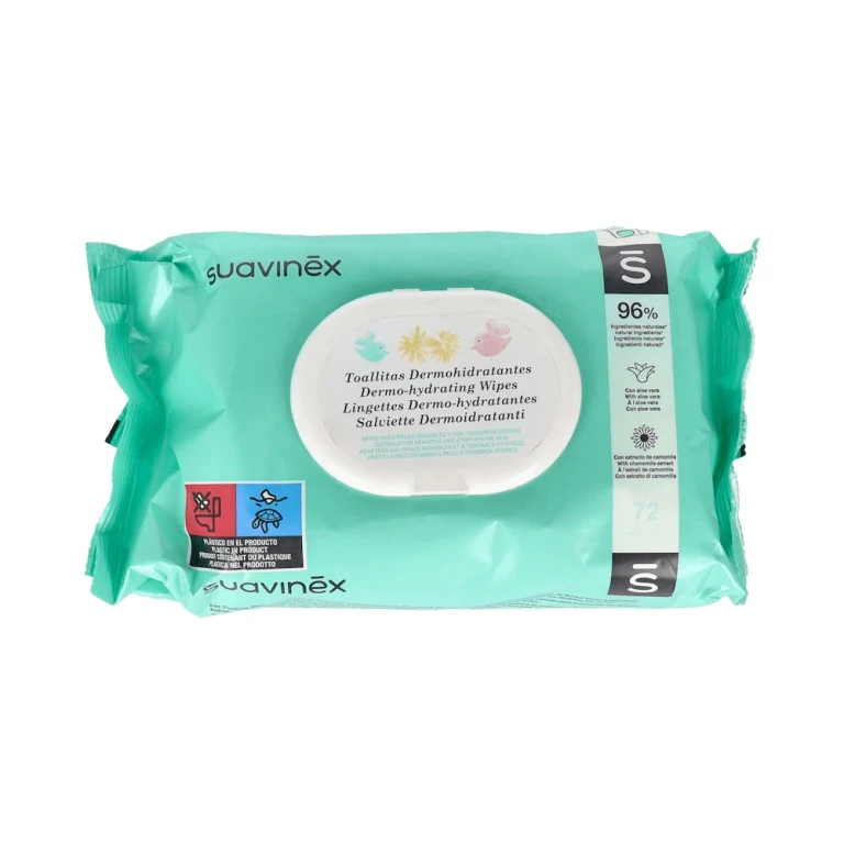 Moist wipes Suavinex 72 pieces