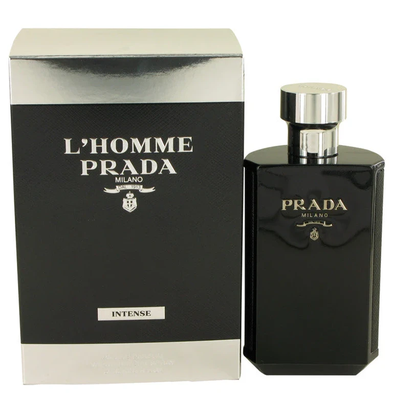 L'homme Intense by Prada Eau De Parfum Spray 3.4 oz for Men