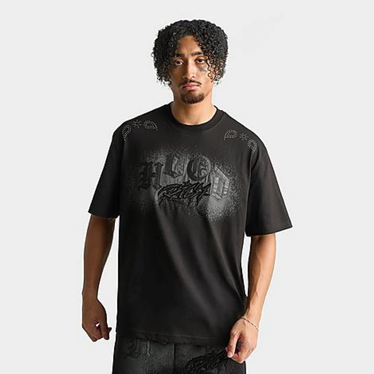 Hoodrich Men's Inkline V2 T-Shirt in Black Size: Small