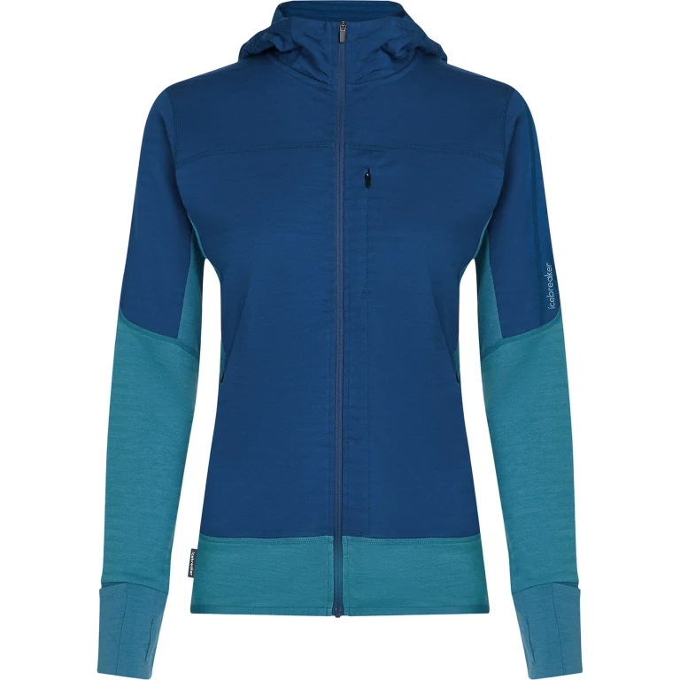 300 Real Fleece Descender Merino Blend Long Sleeve Zip Hoodie - Women's