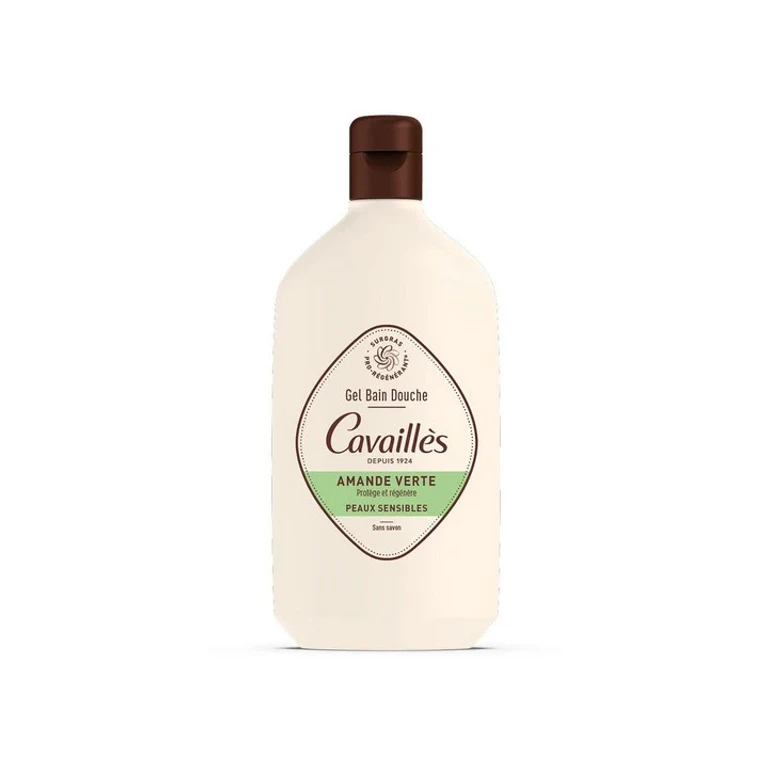 Cavaillès Shower Gel - Green Almond - Sensitive Skin 400 ml