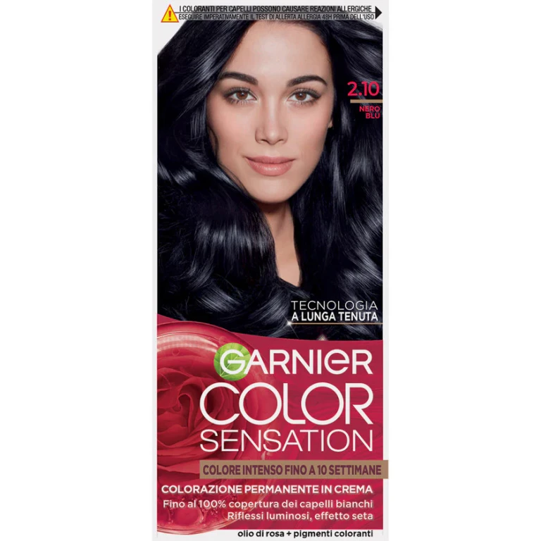 Color Sensation Permanent Cream Hair Color 2.10 Blue Black