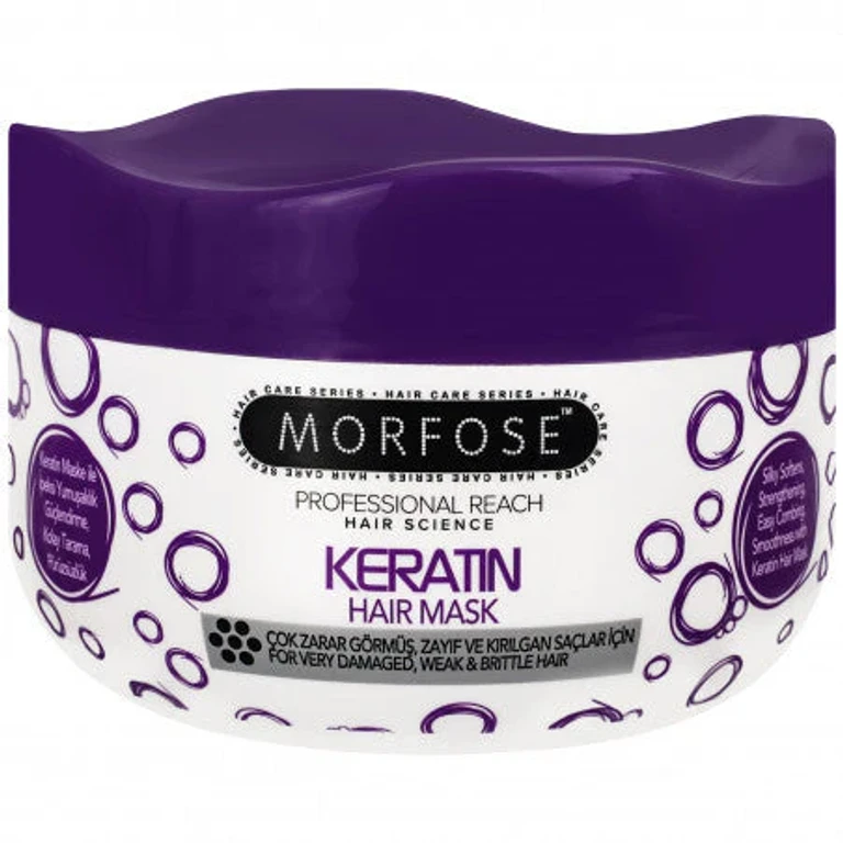 Keratin hair mask Morfose 500 ml