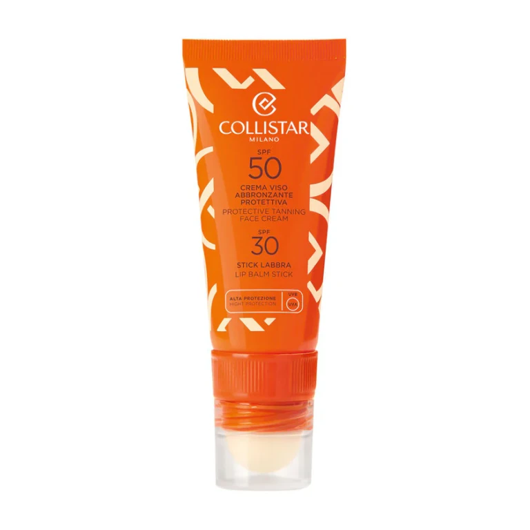 防护美黑面部防晒霜 SPF50 + 唇膏 SPF30