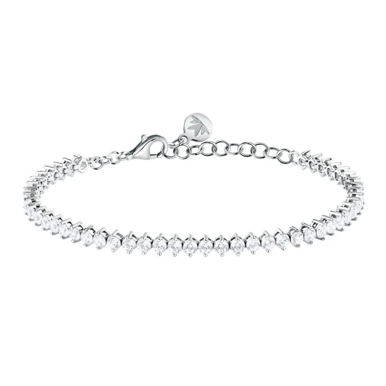 Dazzling Tennis Bracelet with Cubic Zirconia Tesori Saiw261