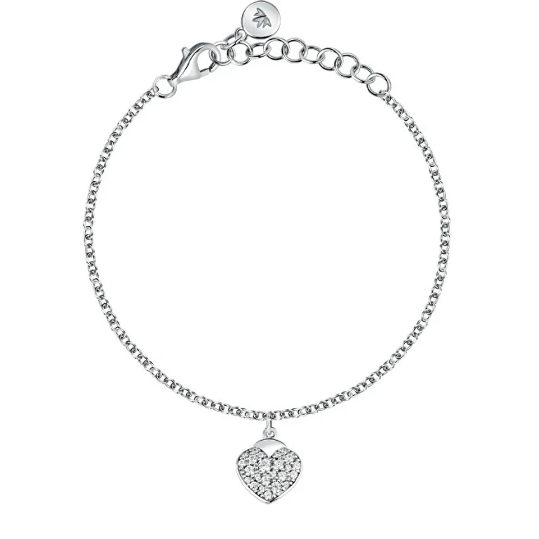 Romantic Bracelet in Steel with Instant Crystals Savz20