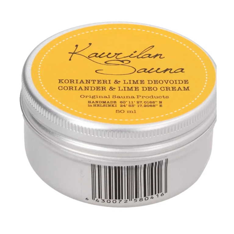Vegan Deodorant Cream with Coriander and Lime (50 ml)