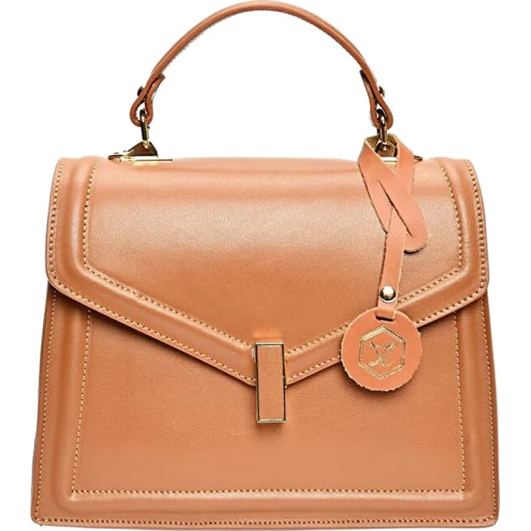 Women's Leather Handbag 3150 cognac