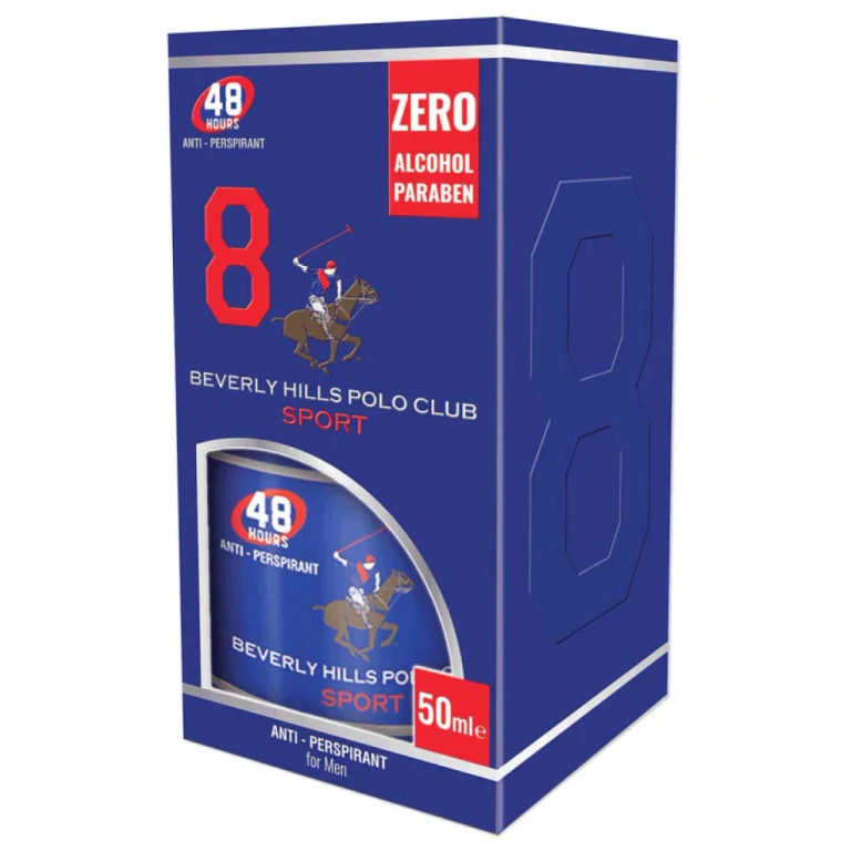 Beverly Hills Polo Club Sport Deodorant Roll-On for Men 50 ml